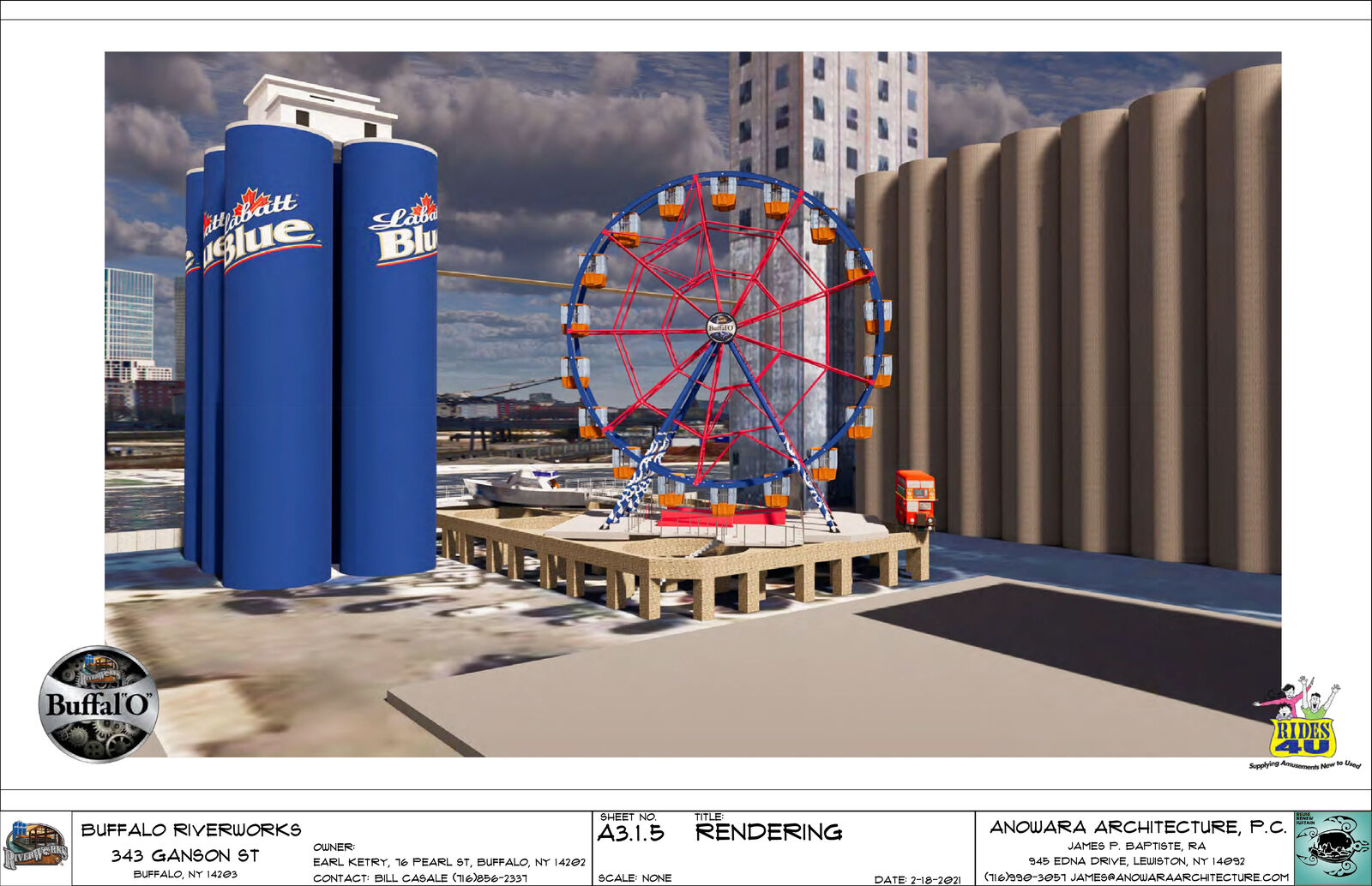 RiverWorks Ferris Wheel